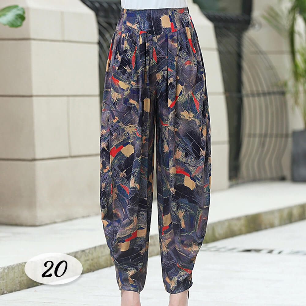Buy Pepfit Women Casual Sky Blue Floral Printed Regular Relaxed Loose Fit  Full Length Trouser ! Crepe Trousers for Women Online at Best Prices in  India - JioMart.